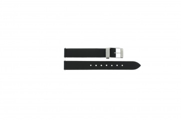 Tissot Uhrenarmband L830N Equi-T Satin - T600013388 Leder Schwarz 18mm